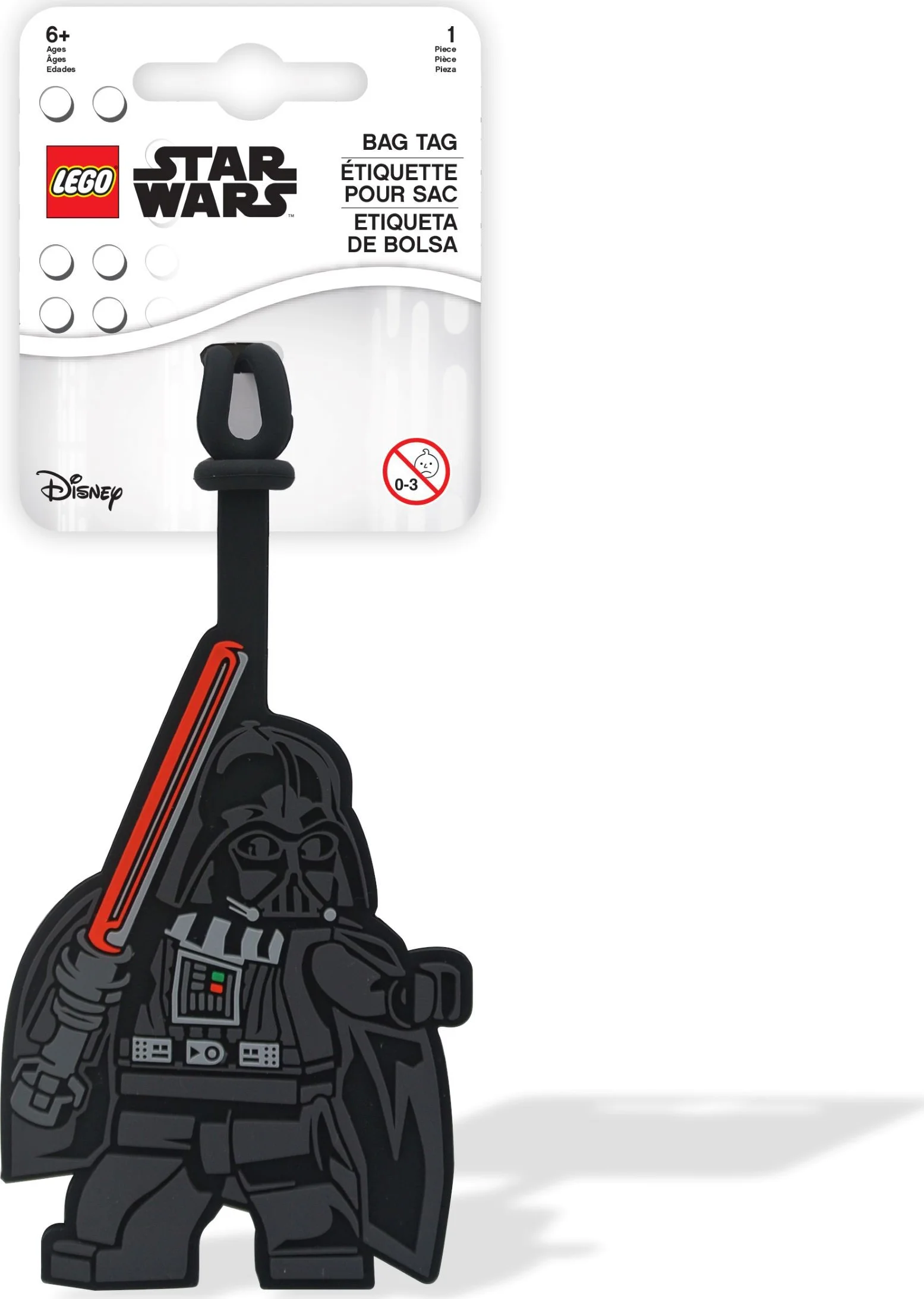 LEGO Darth Vader taslabel