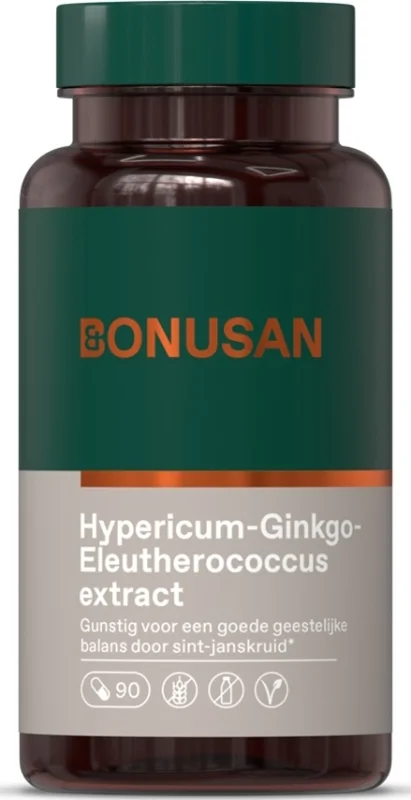 Bonusan Hypericum Ginkgo Eleutherococcus Capsules 90CP