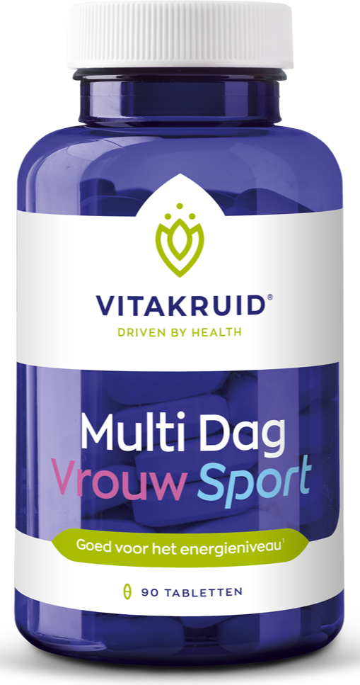 Vitakruid Multi Dag Vrouw Sport 90 tabletten