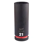 Milwaukee ShockWave™ Krachtdop 1/2" | lang | 21mm - 4932480339