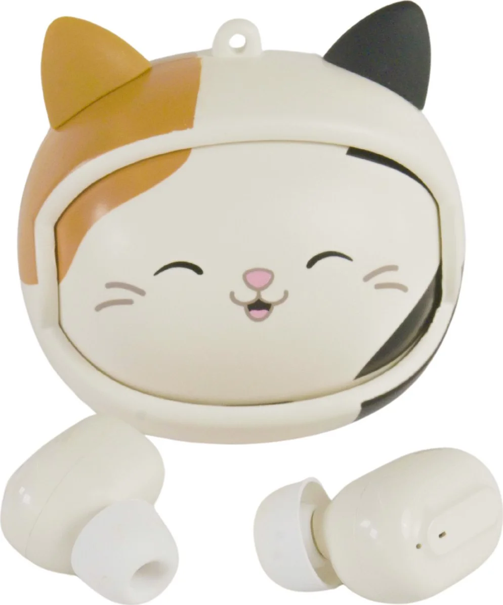 Squishmallows - Cam - draadloze oordopjes - met oplaadcase
