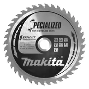Makita Cirkelzaagblad voor WPC | Efficut | Ø 165mm Asgat 20mm 40T - E-12223