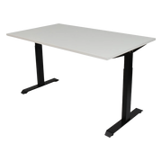 Euroseats Zit/Zit Bureau 140 x 80 Wit Zwart