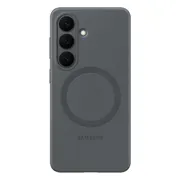 Samsung Galaxy S26 Siliconen Back Cover met Magneet Zwart