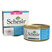 Schesir Hondenvoer Puppy Tonijn Aloe in Gelei 150 gr