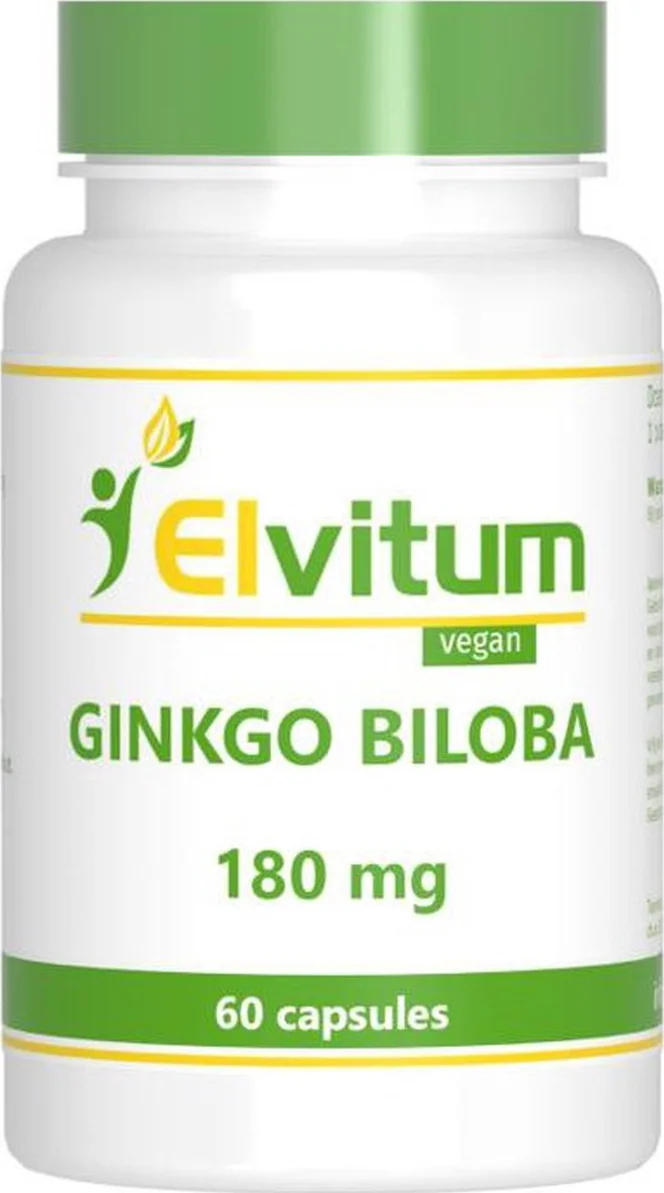 Elvitum Ginkgo Biloba Vegicaps 60CP