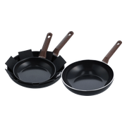 BK Simply Ceramic Keramische koekenpannenset 24 + 28 cm + Wokpan 28 cm