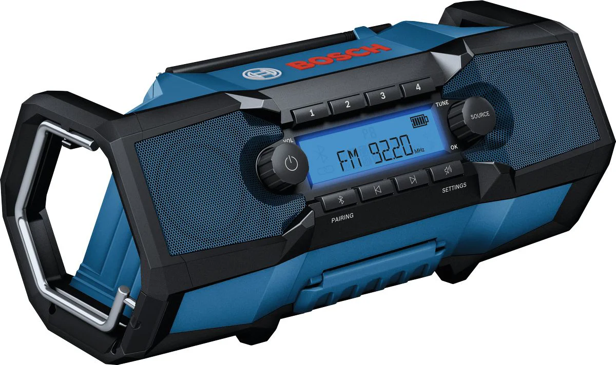 Bosch Professional PRO GPB 18V-3C Accu bouwradio - FM/AM - Bluetooth 18V Basic Body - 06014A3200