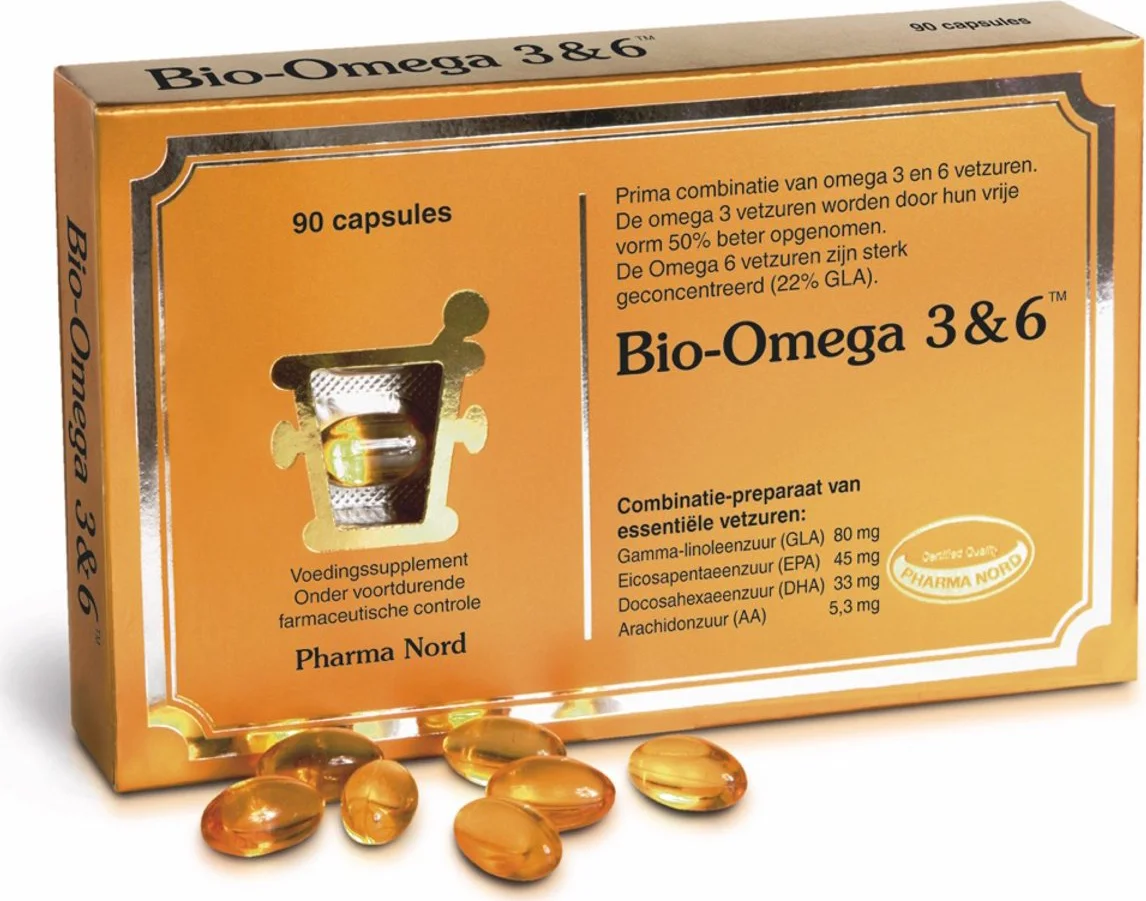 Pharma Nord Bio-Omega 3&6 Capsules 90CP