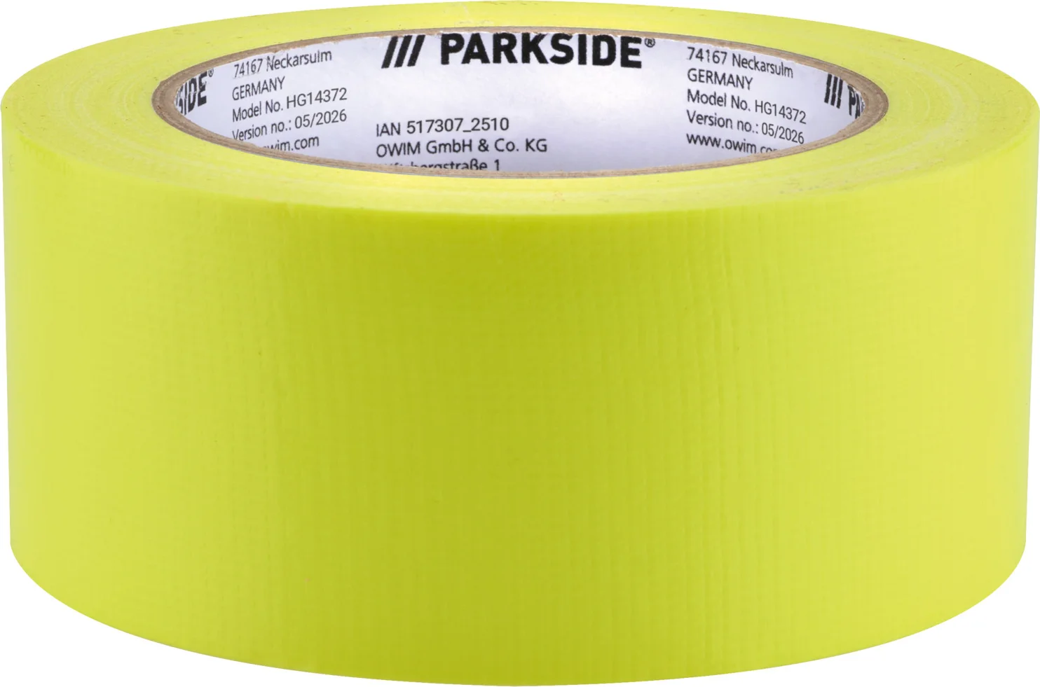 PARKSIDE Duct tape, 30 m (Geel)