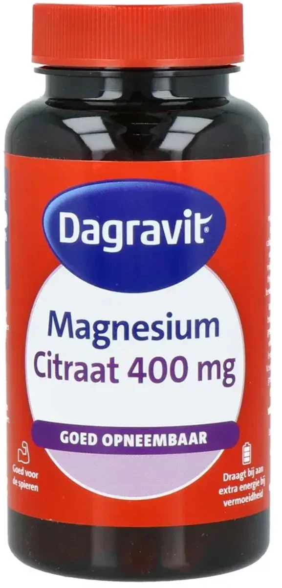 Dagravit Magnesium Citraat 400mg Tabletten 90TB