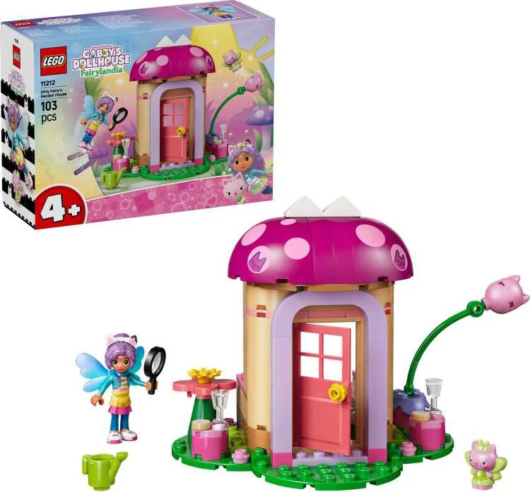 LEGO Gabby's Dollhouse Kitty Fee's tuinhuisje 11212