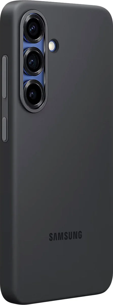Samsung Galaxy S25 Plus Siliconen Back Cover Zwart
