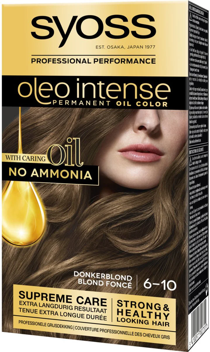 Syoss Oleo Intense Haarverf 6-10 Donkerblond