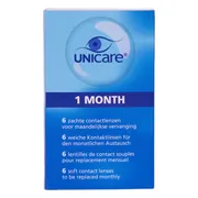 Unicare 1 Month 6 Zachte Contactlenzen -2.75 6ST