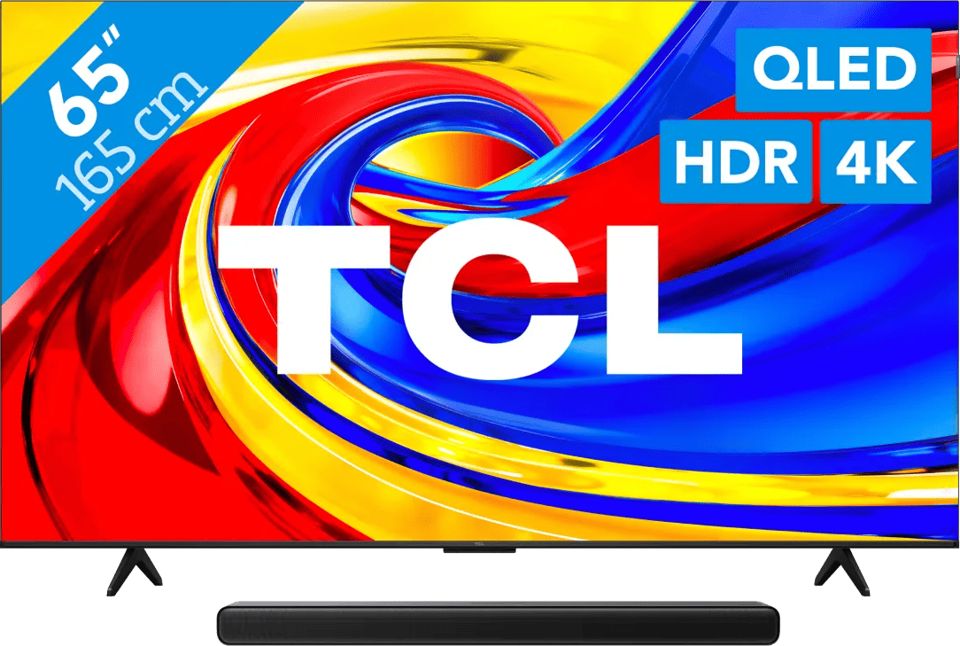 TCL 65" QLED P79L 4K (2026) + TCL S45H 2.0 Soundbar