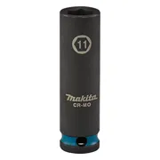 Makita E-16287 Impact Black Krachtdop 3/8" lang | 11 mm