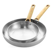 Greenpan Padova Reserve 3-ply Stainless Steel 20 + 28 cm koekenpannenset