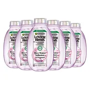 6x Garnier Loving Blends Rice Water Shampoo 300 ml