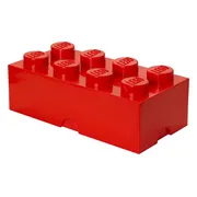 LEGO Opbergsteen met 8 noppen - rood