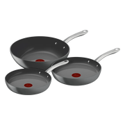 Tefal Renew+ Keramische koekenpannenset 24 + 28 cm + Wokpan 28 cm
