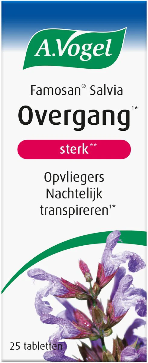 A.Vogel Famosan Salvia Overgang Sterk** Tabletten 25ST