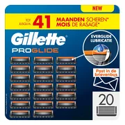 Gillette Fusion5 Proglide Scheermesjes Voor Mannen - 20 stuks
