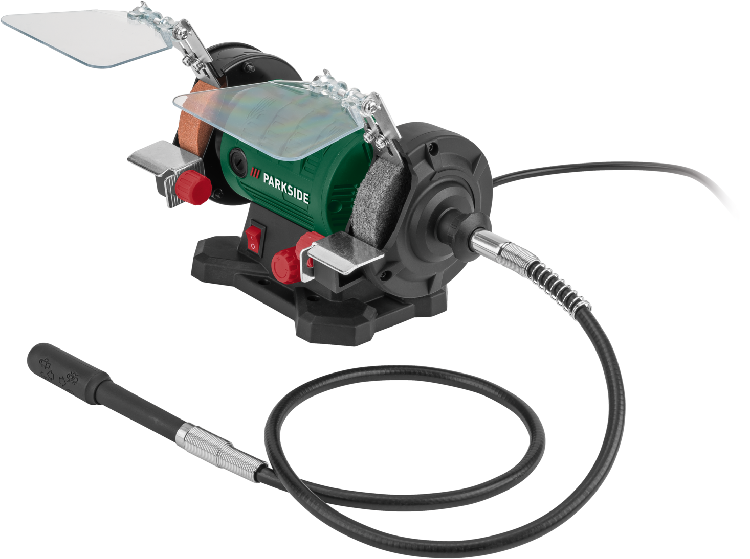 PARKSIDE Dubbele slijpmachine met flexibele as