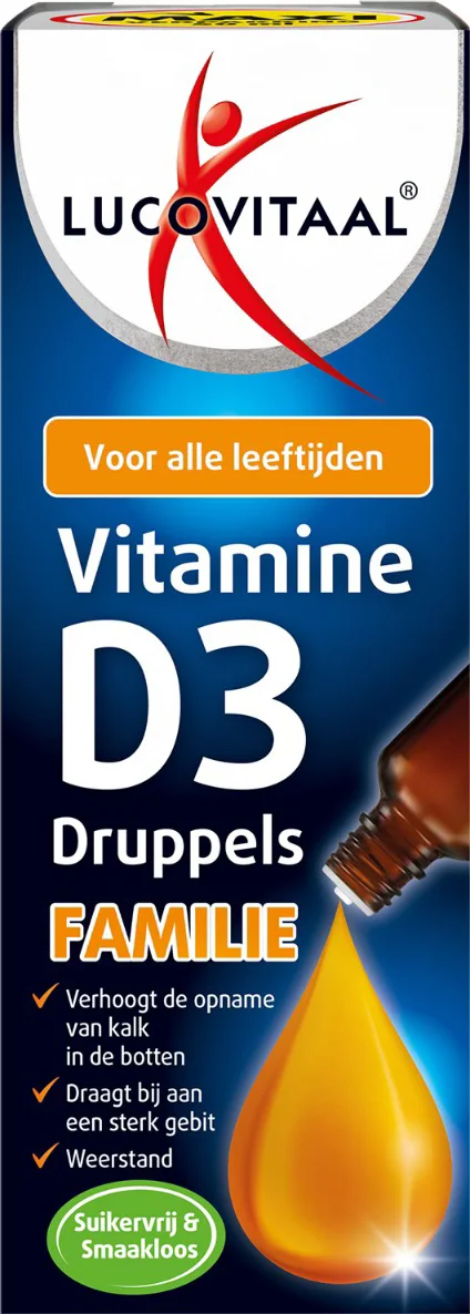 Lucovitaal Vitamine D3 Druppels Familie 50 ml