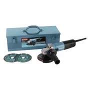 Makita 9558HNRGK3 Haakse slijper 125mm 230V in stalen koffer