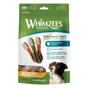 6x Whimzees Hondensnack Tandenborstel Medium 12 stuks
