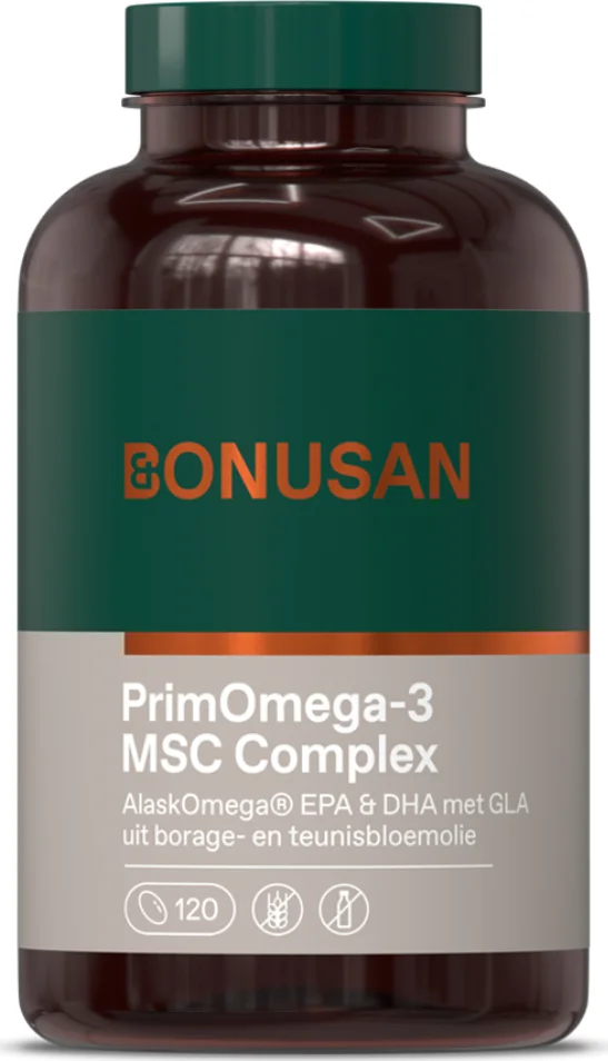 Bonusan PrimOmega-3 MSC Complex Softgels 120SG
