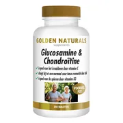 2x Golden Naturals Glucosamine & Chondroïtine 240 tabletten