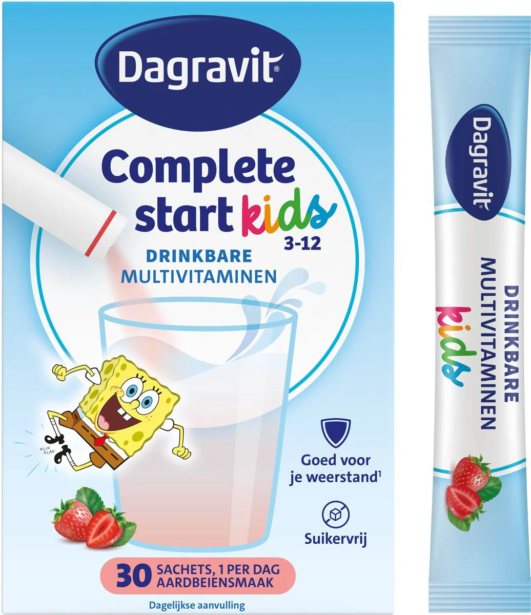 Dagravit Complete Start Kids Poeder 30 stuks