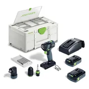 Festool TXS 18 C 3,0-Set Accu Schroefboormachine 18V 3.0Ah in Systainer - 576896