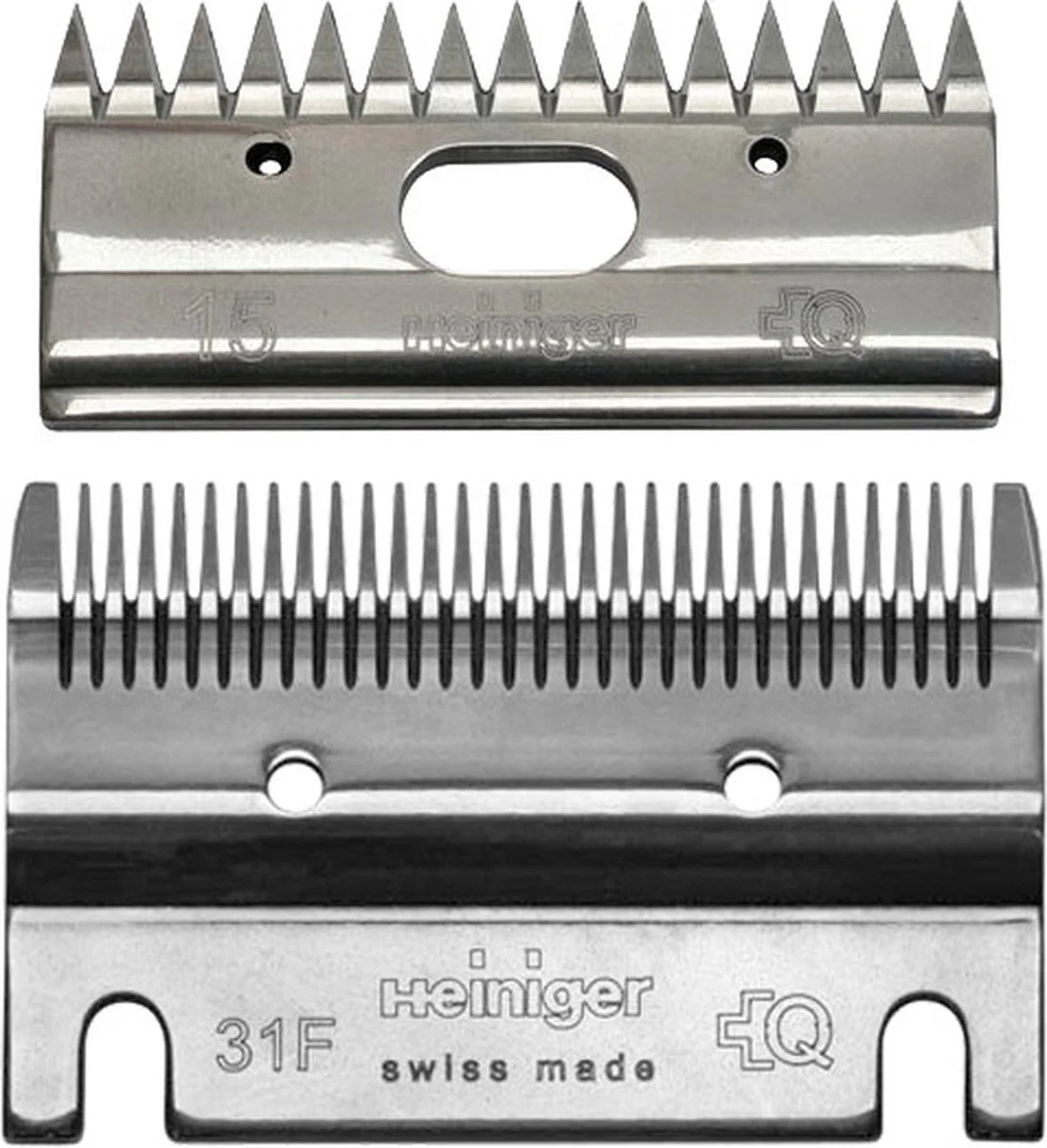 Heiniger stel paardenscheermessen Fijn 31F/15 1mm