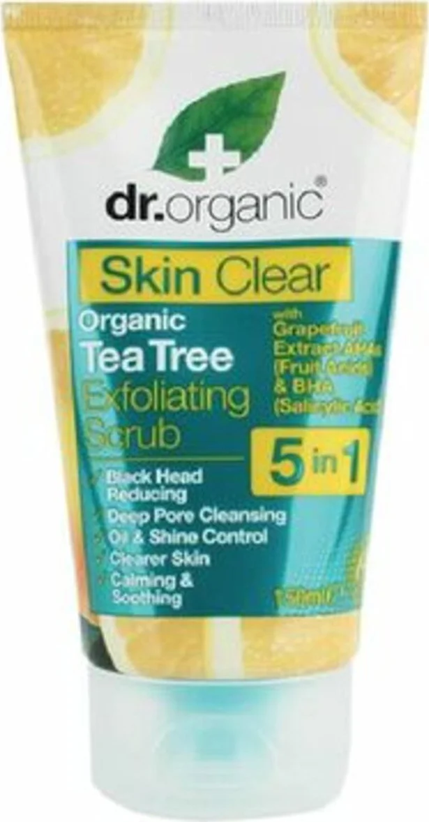 Dr Organic Skin Clear Exfoliating Scrub 150ML