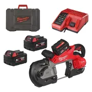 Milwaukee M18 FUEL™ FBS127-502C Accu bandzaag Gen2 18V 5.0Ah in koffer - 4933498310