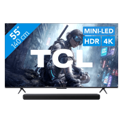 TCL QD Mini-led 55" T8D (2026) + TCL S45H 2.0 Soundbar