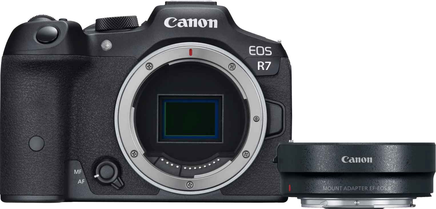 Canon EOS R7 + EF-EOS R Adapter