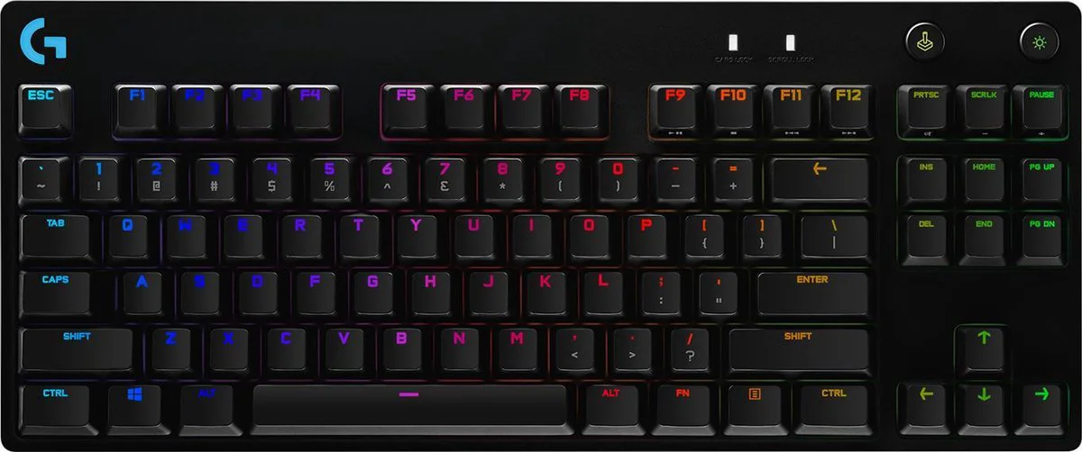 Logitech G PRO GX Blue Mechanisch Gaming Toetsenbord Qwerty