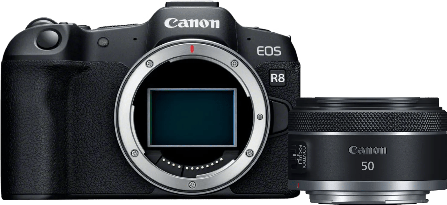Canon EOS R8 + RF 50mm f/1.8 STM