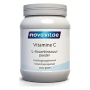 Nova Vitae Vitamine C L-Ascorbinezuur Poeder 1000gr