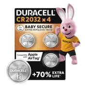 Duracell Knoopcelbatterijen 2032 4 stuks
