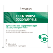 WELEDA Ogentroost Oogdruppels Ampullen 20 stuks