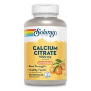 Solaray Calcium Citraat 1000mg Kauwtabletten 60ST