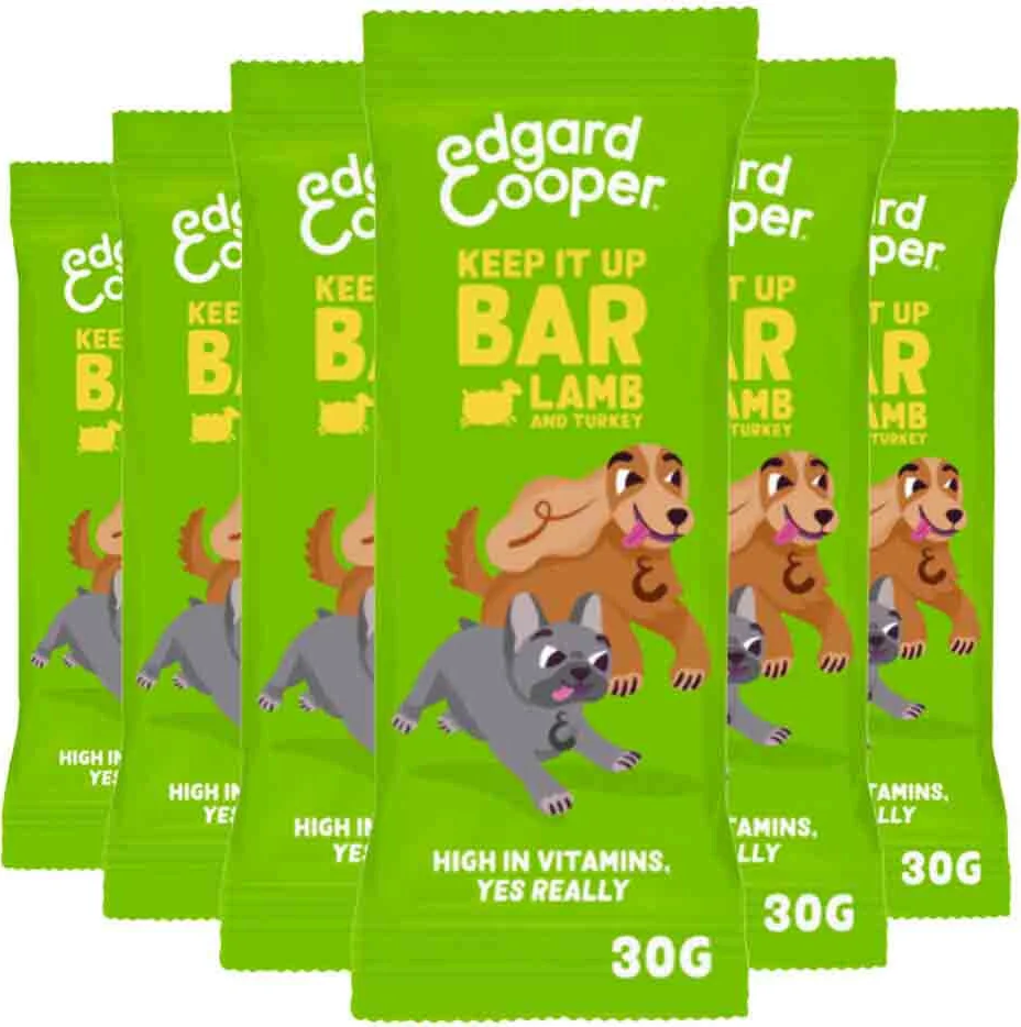 6x Edgard & Cooper Adult Bar Lam & Kalkoen 30 gr
