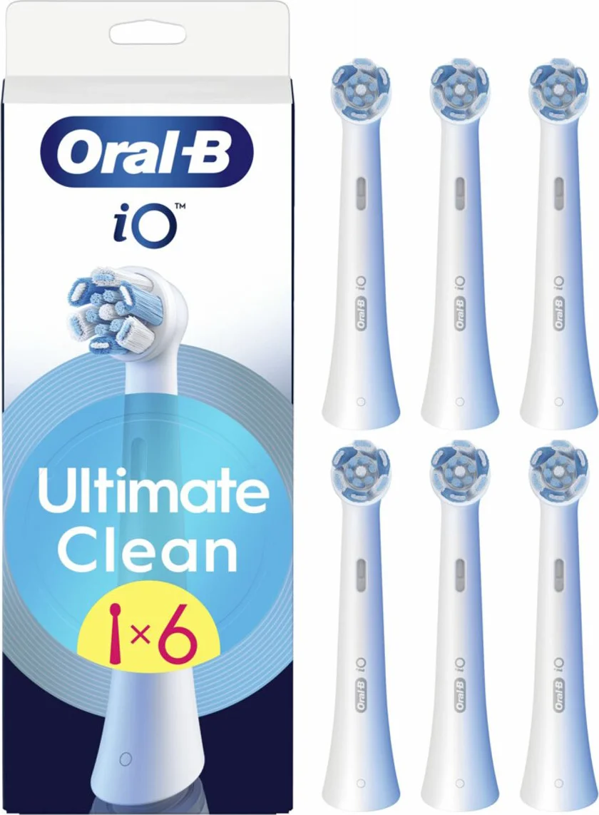 Oral-B iO Ultimate Clean Wit (6 stuks)