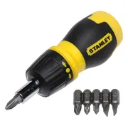 Stanley 0-66-358 Multibit Stubby Schroevendraaier Ratel