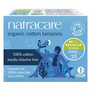 Natracare Cotton Tampons Regular 10ST